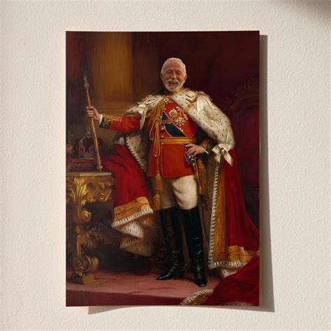 The King Portrait, Renaissance Portraits, Custom Royal Family Portrait, Classic Portrait, Custom ...