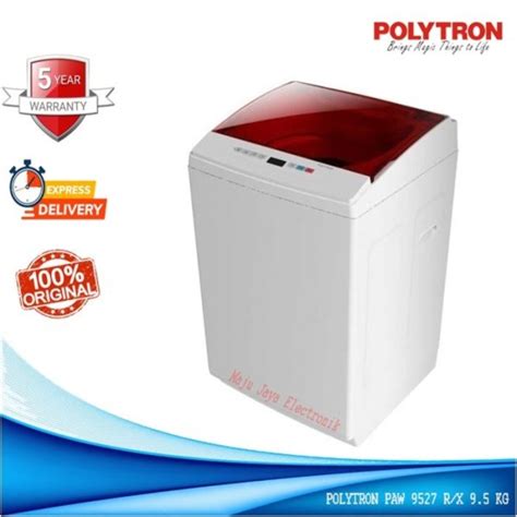 Jual Produk Terbaru Mesin Cuci 1 Tabung Polytron Paw 9527 Zeromatic 9