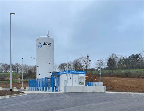 Er Ffnung Neue Lng Tankstelle Bei Alsfeld An Der A Liqvis Gmbh