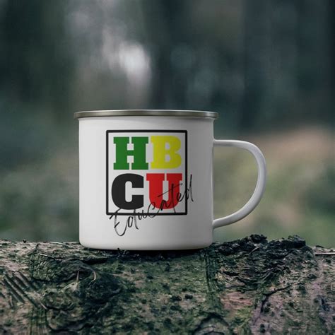 Hbcu Educated Mug African Mugs Campfire Mug Afro Woman Mug Etsy