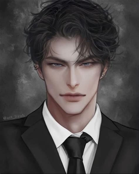 Pin By R Mani Js On รูปการ์ตูนผู้ชาย Character Portraits Handsome