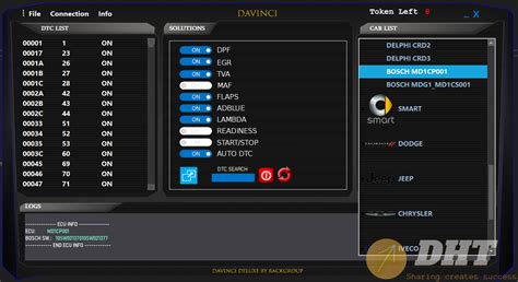 Davinci Software V Lastest Dpf Egr Dtc Adblue Off Automotive