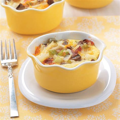 Individual Brunch Casseroles Recipe Taste Of Home