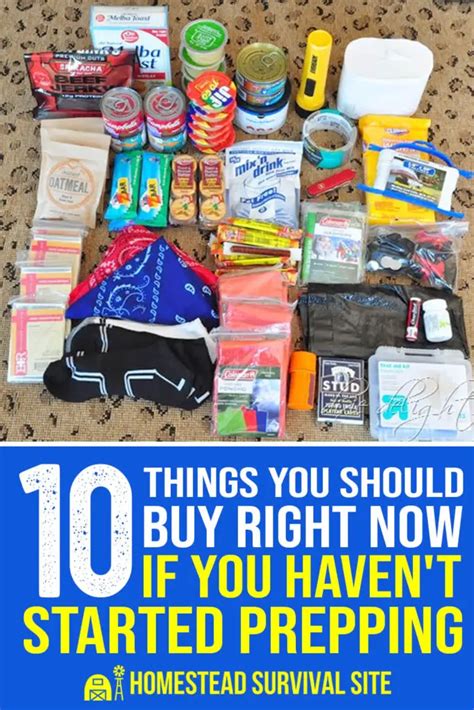 Things You Should Buy Right Now If You Haven T Started Prepping