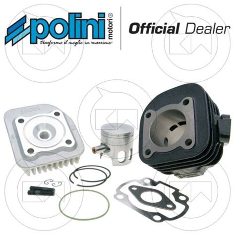 Kit Cylindre Polini Piston Tête 75 D 47 Pour Benelli Pepe 50