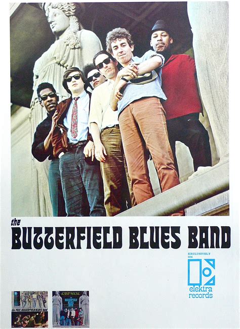 Butterfield Blues Band Original 1966 Elektra Records Promo Poster