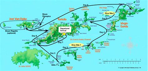 Bvi Sailing Route Gybethejib 8f3