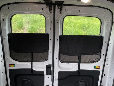 Van Essential Ford Transit Rear Door Window Covers Pair Unaka Gear Co