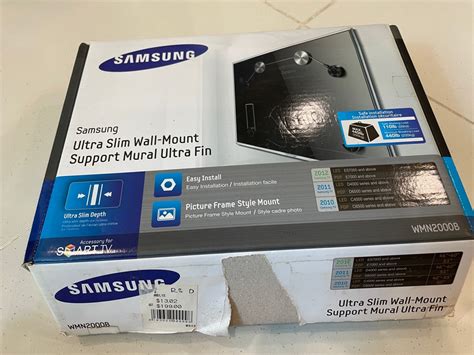 Original Samsung TV Ultra Slim Wall Mount, TV & Home Appliances, TV & Entertainment, TV Parts ...