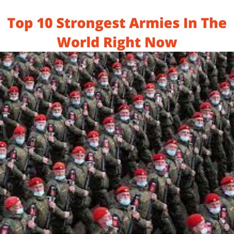 Top 10 Strongest Armies In The World Right Now Daily Press Now