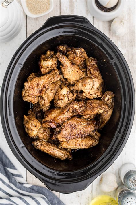 Slow Cooker Asian Style Wings Recipe Lanas Cooking