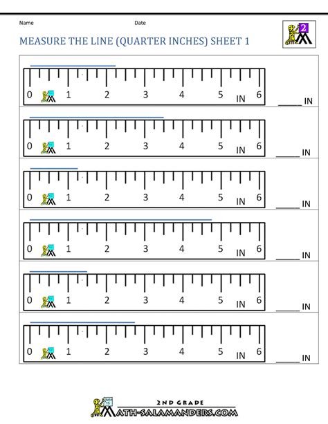 Length Measurement Worksheets Grade 1