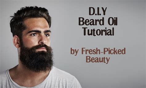 D.I.Y Beard Oil Tutorial