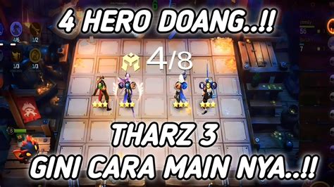 GINI CARA MAIN NYA THARZ SKILL 3 COMBO TERKUAT UPDATE TERBARU 4