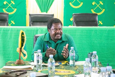 Katibu Mkuu Wa Ccm Dkt Emmanuel Nchimbi Aendesha Kikao Cha