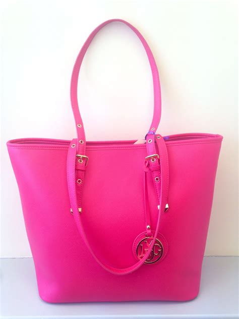 Pink Designer Handbag Tote Bags | semashow.com