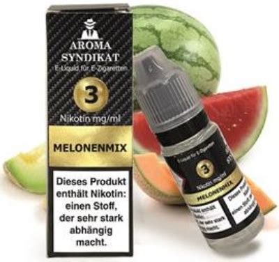 E Zigarette Aroma Syndikat E Liquid Melonen Mix 10ml