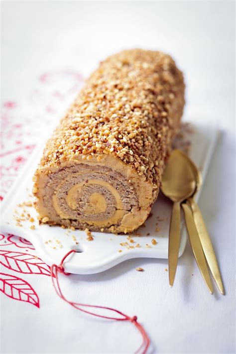 Recette bûche moka Marie Claire