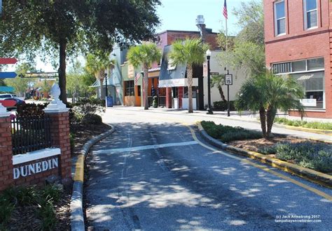 Welcome traveler - you are now about to enter Main Street Dunedin Florida. Photo by Jack ...