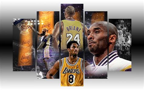 Kobe Bryant Canvas Painting at PaintingValley.com | Explore collection ...