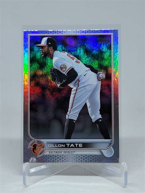 Update Base Rainbow Foil Us Dillon Tate Baltimore Orioles E C