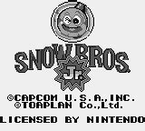 Screenshot Of Snow Bros Nick Tom Game Boy Mobygames