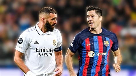 Clasico Real Madrid FC Barcelona The Duel Between Karim Benzema And