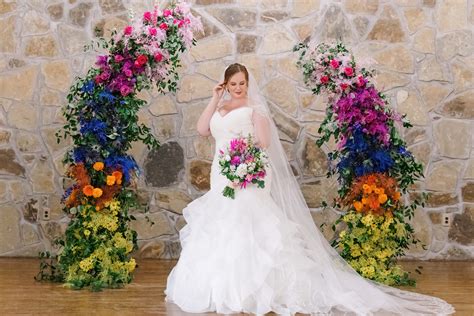 Colorful Styled Shoot At Westwood Hall The Springs Weddings And Events