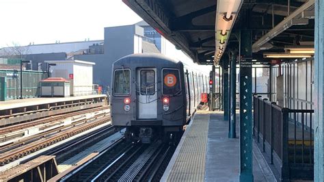 MTA Riding Coney Island Bound R68A B Train Rerouted Via West End Line