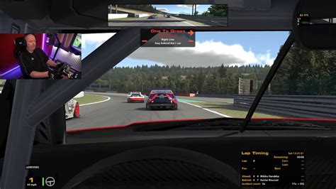 Iracing Global Fanatec Challenge Cadillac On Spa Youtube