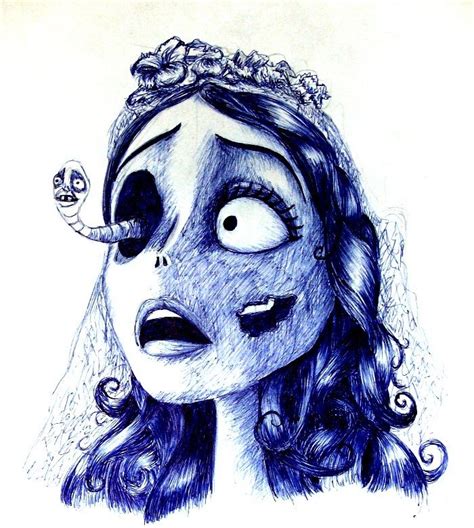 Pin By Divine333goddess On Corpse Bride 2005 Tim Burton Drawings