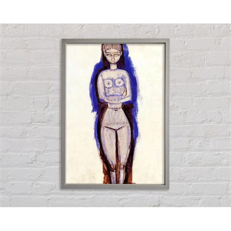 Marlow Home Co Modigliani Standing Nude Single Picture Frame Art