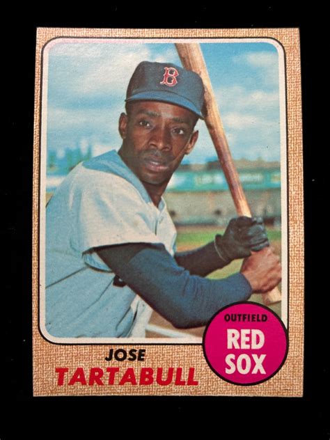 Lot 1968 Topps Jose Tartabull