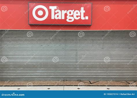 Target Australia Department Store Closed Editorial Stock Image Image