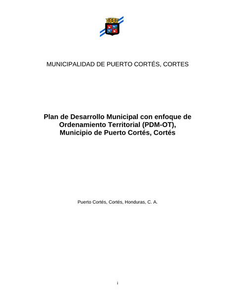 PDF Plan De Desarrollo Municipal Con Enfoque De Cripco Org Files PDM