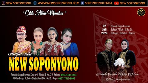 Live Streaming Campursari New Soponyono The Wedding Anynda Fasda Verry