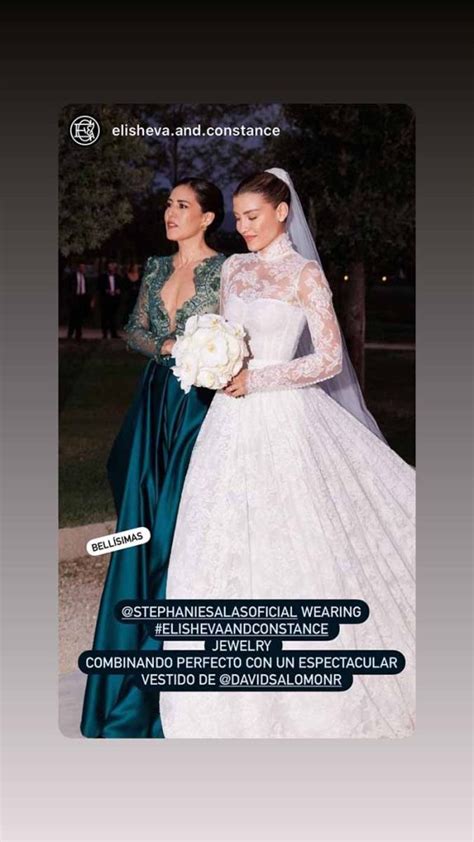 Se Destapan Fotos In Ditas De La Boda De Michelle Salas Hija De Luis