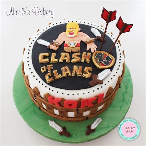 Clash Of Clans Birthday Cakes Childrens Birthday Cakes Cake Designs