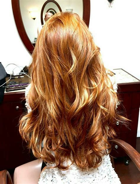 Gorgeous Natural Red Hair With Blonde Highlights Amazing Colors Natural Red Hair Red Hair