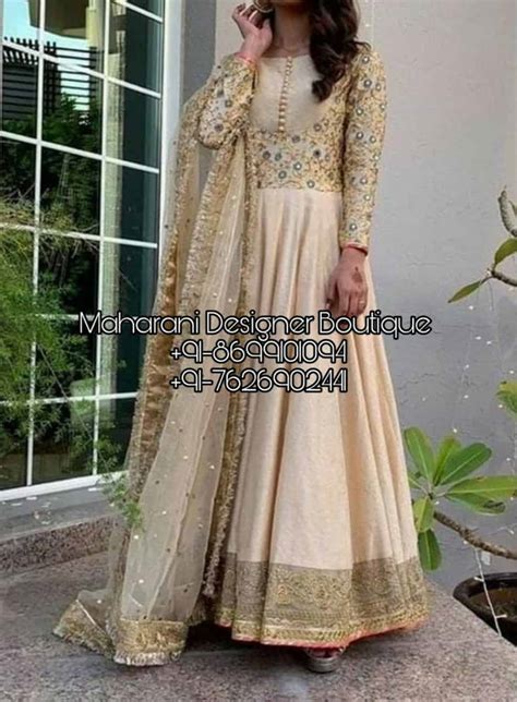 Punjabi Long Frock Suit Atelier Yuwa Ciao Jp