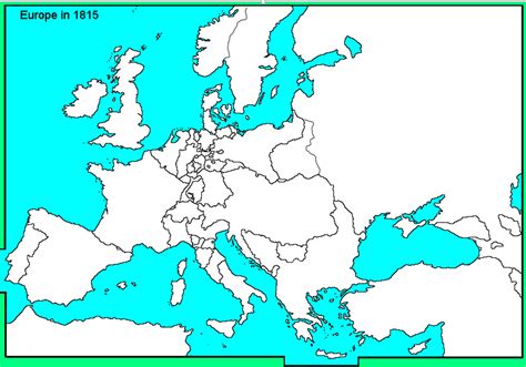 Europe After the Congress of Vienna, 1815 Diagram | Quizlet