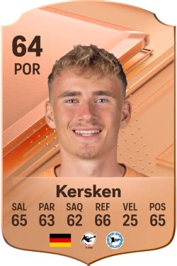 Valoraciones Jugadora De Ea Sports Fc Jonas Kersken Electronic Arts