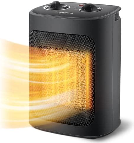 Amazon Portable Electric Space Heater With Adjustable Thermostat