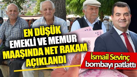 En D K Emekli Ve Memur Maa Nda Net Rakam A Kland Sgk Uzman