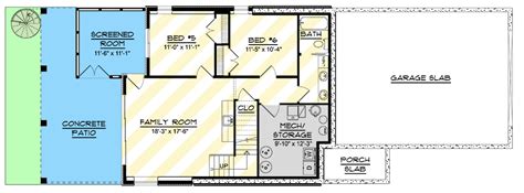 Bed New American House Plan With Second Floor Master And Lower Level