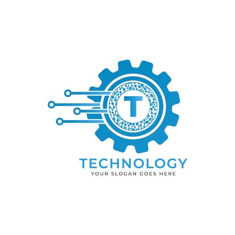 Premium Vector Abstract Technology Logo Design Illustration