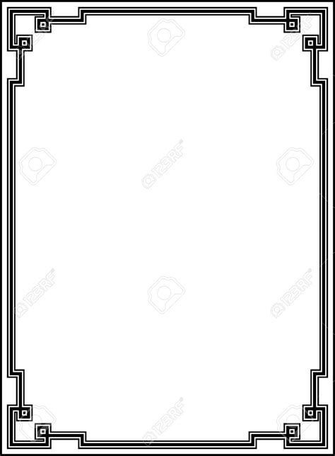 Border clipart art deco, Border art deco Transparent FREE for download ...