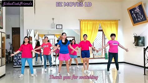 Ez Moves Line Dance Demo Level Beginner Youtube