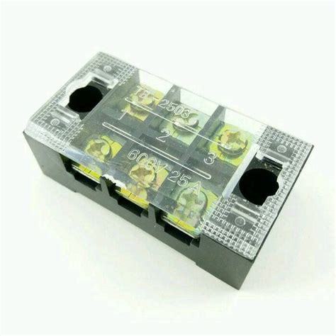 Jual Terminal Block Blok Kabel 2x3 6 Pin Besar TB 2503 Fort Di