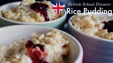 OLD FASHIONED RICE PUDDING Retro British School Dinners Easy